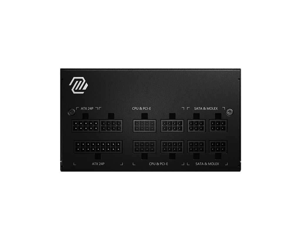 Fuente De Poder Msi 650W/80 Plus Oro/Negro/Atx/ Modular