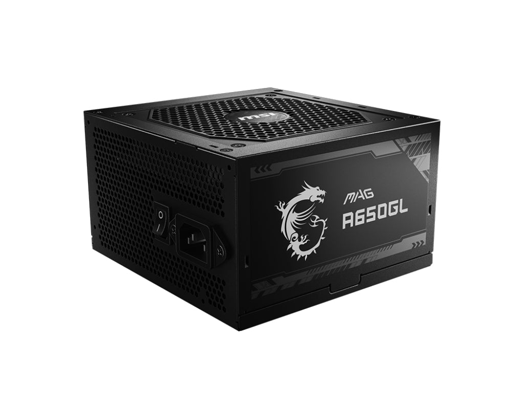 Fuente De Poder Msi 650W/80 Plus Oro/Negro/Atx/ Modular