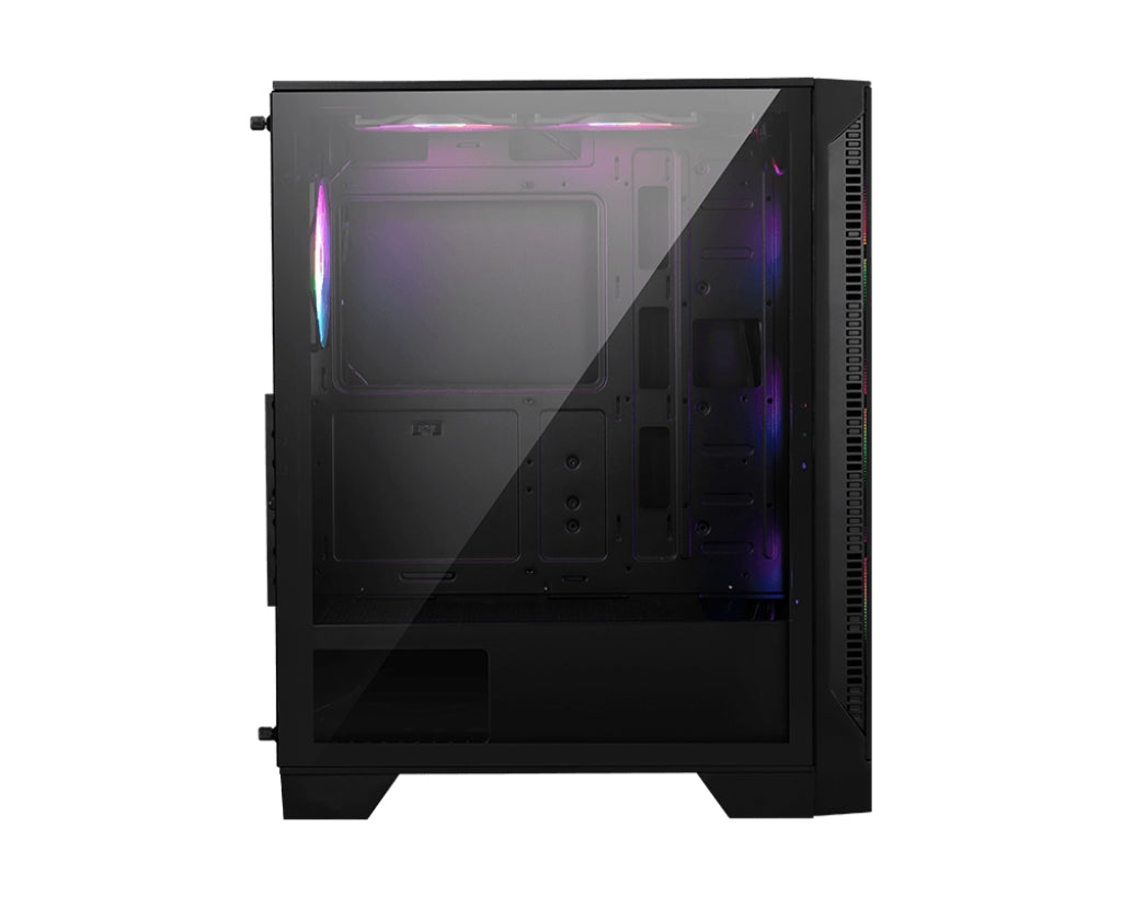 Gabinete Gaming Msi Mag Forge 120A Airflow/ Media Torre / Atx/Micro Atx/Mini Itx/ Negro/ Sin Fuente/Pc/Gamer