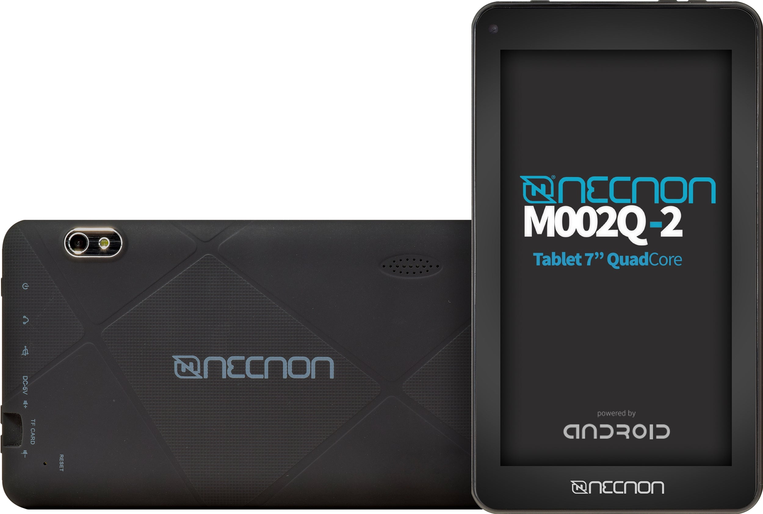 Tablet Necnon Nbta2Q015M M002Q-2 2Gb Ram 16Gb Rom 7 Pulgadas Android 10 Cam Y Mp Flash Funda Silicon Incluida Negro