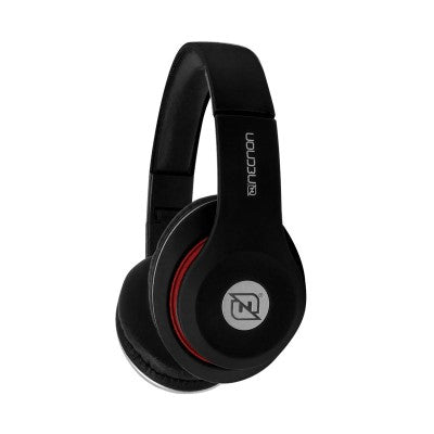 Audífonos Over-Ear Bt Sonido Hi-Fi Necnon Nbh-01 R Audifonos Bluetooth 3.5Mm Radio Fm Micro Sd 3.5Mml Manos Libres Rubberized Rojo