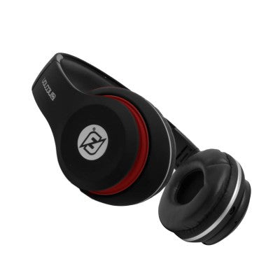 Audífonos Over-Ear Bt Sonido Hi-Fi Necnon Nbh-01 R Audifonos Bluetooth 3.5Mm Radio Fm Micro Sd 3.5Mml Manos Libres Rubberized Rojo