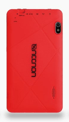 Tabletas Necnon M002Q-2 2Gb Ram 16Gb Rom 7 Pulgadas Android 10 Cam Y 5 Mp Flash Funda Silicon Incluida Roja