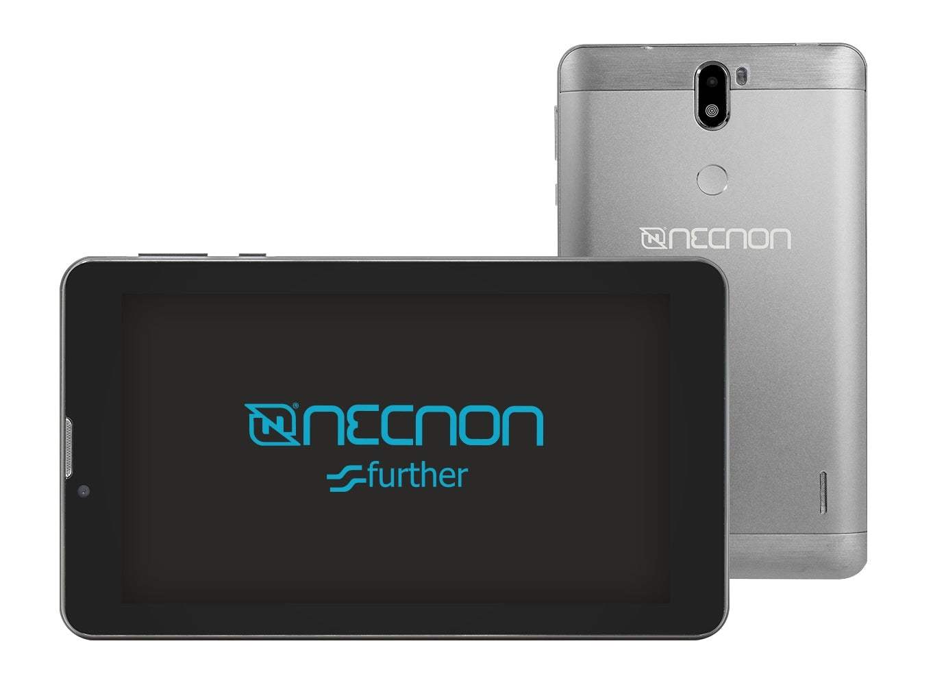 Tablet 3G Necnon M002D-2 2Gb Ram 16Gb Rom 7 Pulgadas Android 9 Cam Y 5 Mp Flash Gps Dual Sim Funda Silicon Incluida Plata