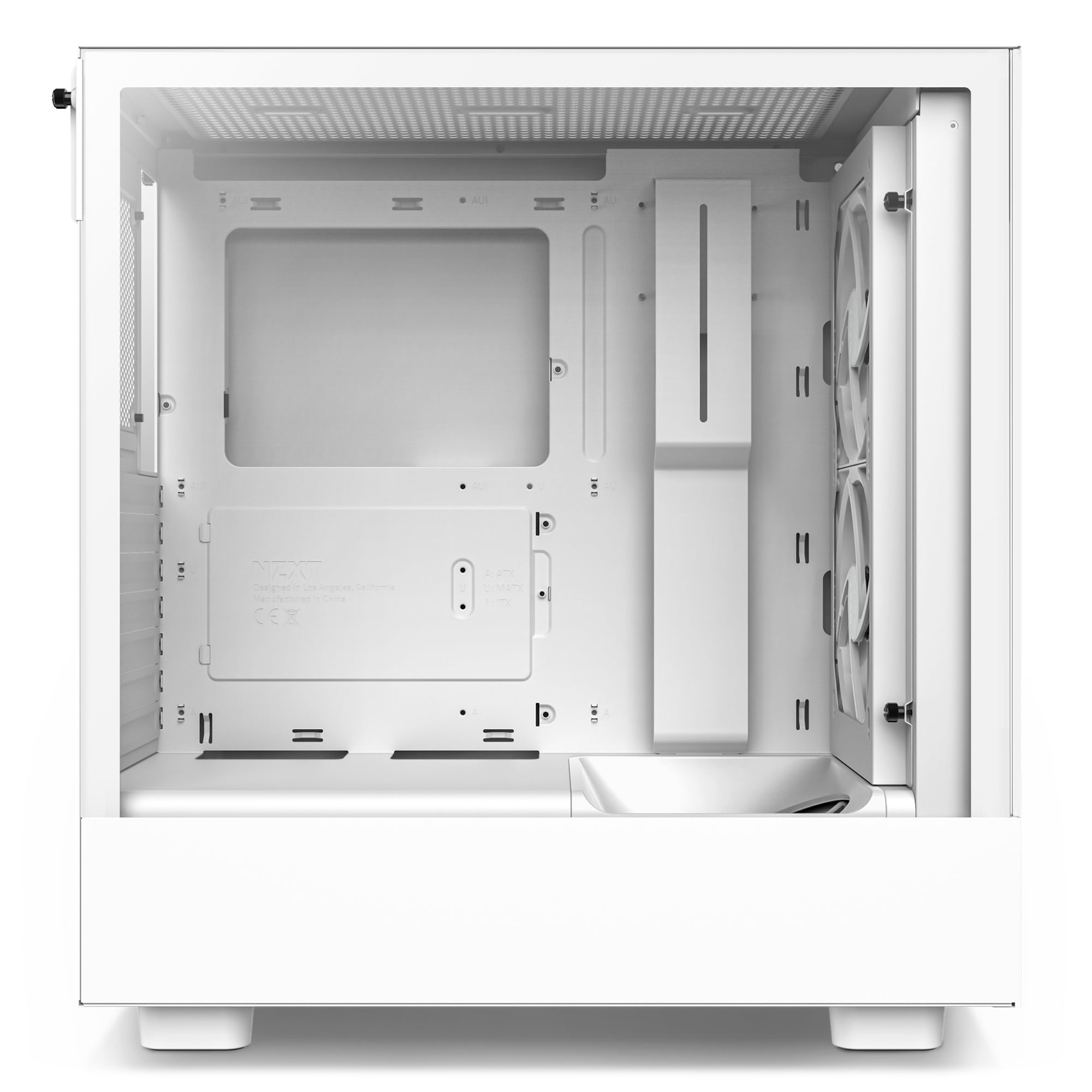 Gabinete Nzxt H5 Elite/ Blanco/Con Ventana/Midi-Tower/Micro-Atx/Rgb/Gamer