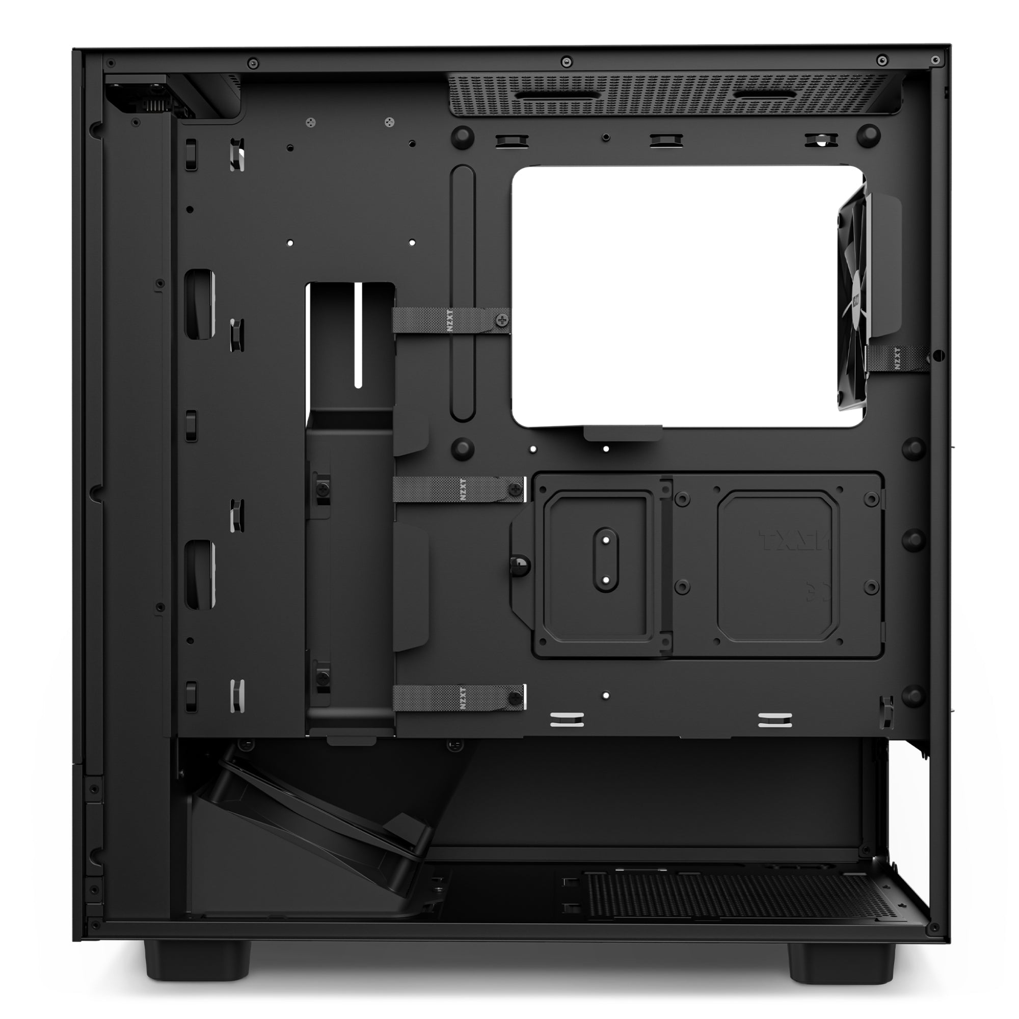 Gabinete Nzxt H5 Flow Mini-Itx/Microatx/Atx 2V S/F120Q Bk Cc-H51Fb-01