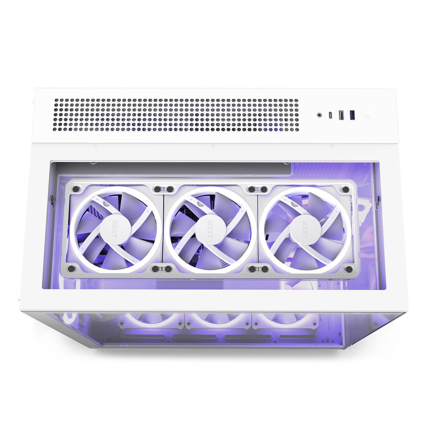 Gabinete Nzxt H9 Elite Mid-Itx/Microatx/Atx 3V F120Rgb Wh Cm-H91Ew-01