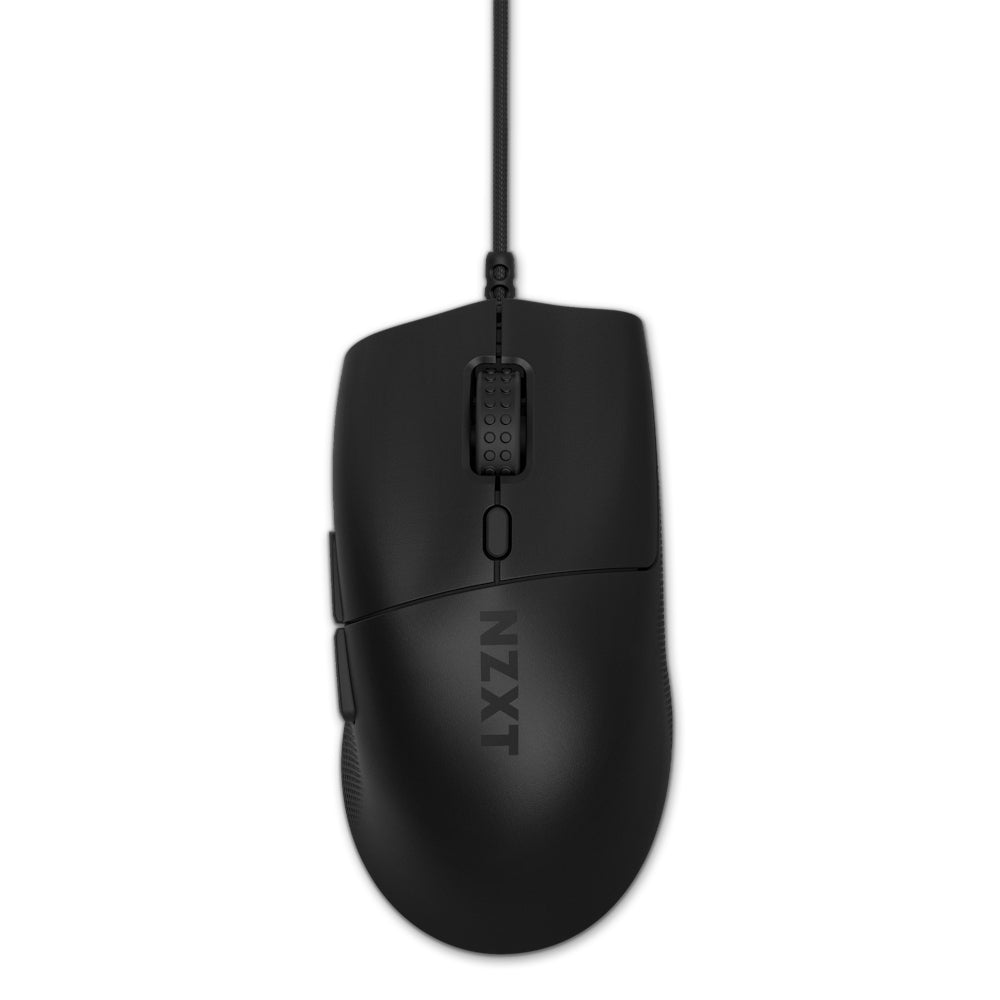 Mouse Gamer Nzxt Lift 2 Ergo/Negro/Alambrico/Sensor Pixart Pmw3395 / Ergonómico / 100 Millones De Clicks / 26,000 Dpi /Gamer