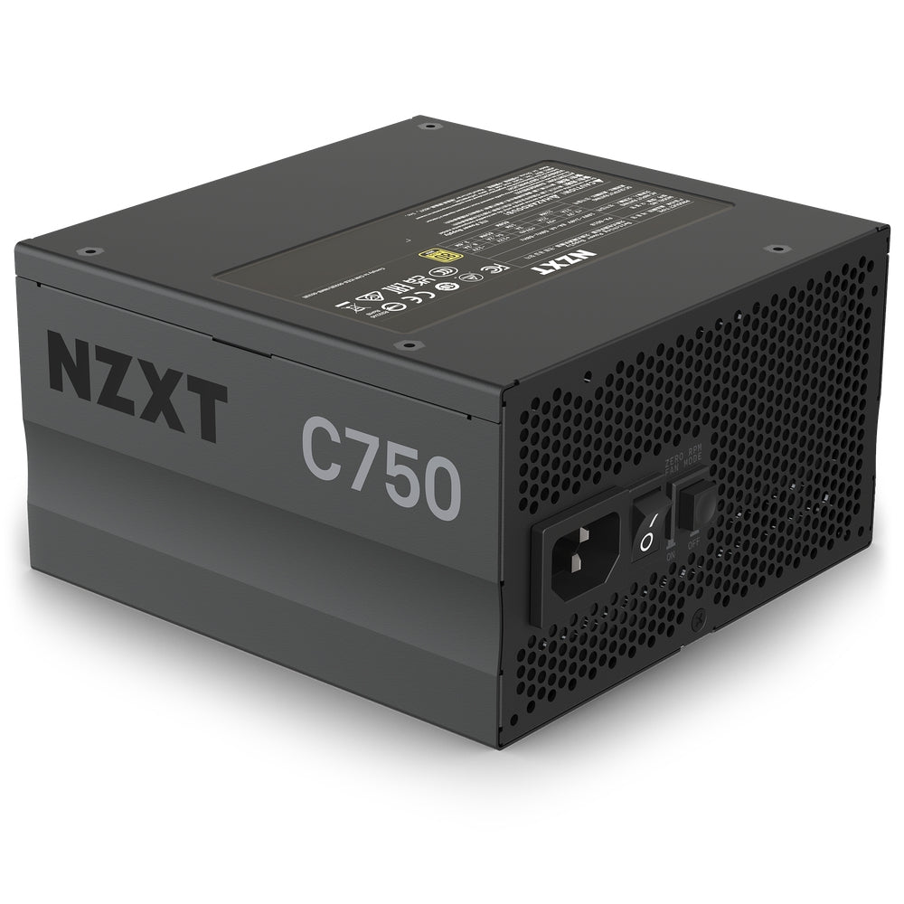 Fuente De Poder Nzxt C750 80 Plus Gold 24-Pin Atx 750W Bk Pa7G1Bb-Us