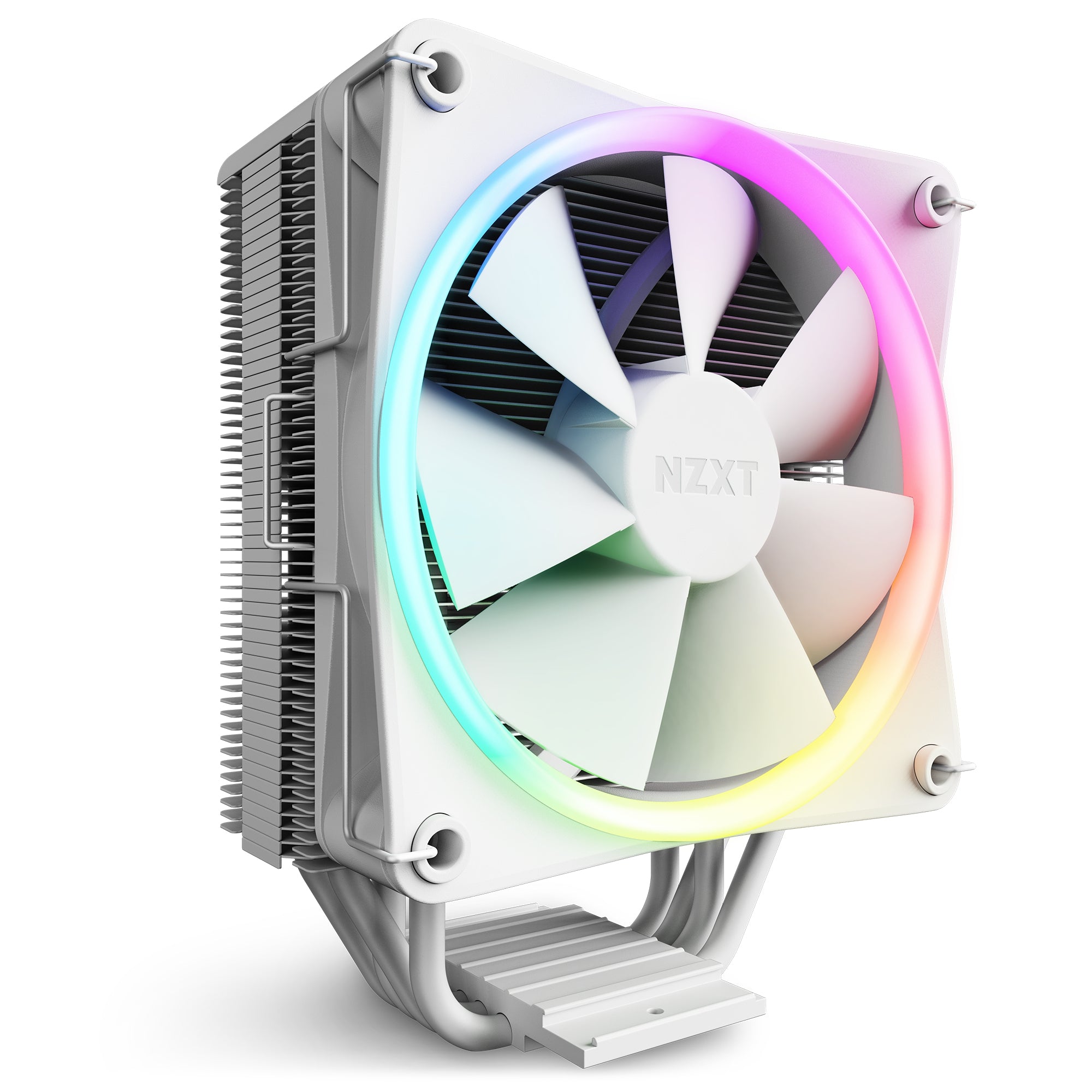 Disipador De Aire Cpu Nzxt T120/ Blanco /Comp. Amd-Intel /Rgb/ Gamer