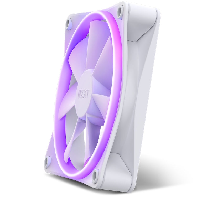 Ventilador Nzxt P/Gab 120Mm F120 Rgb Triple Wh 80 Ea Rf-R12Tf-W1