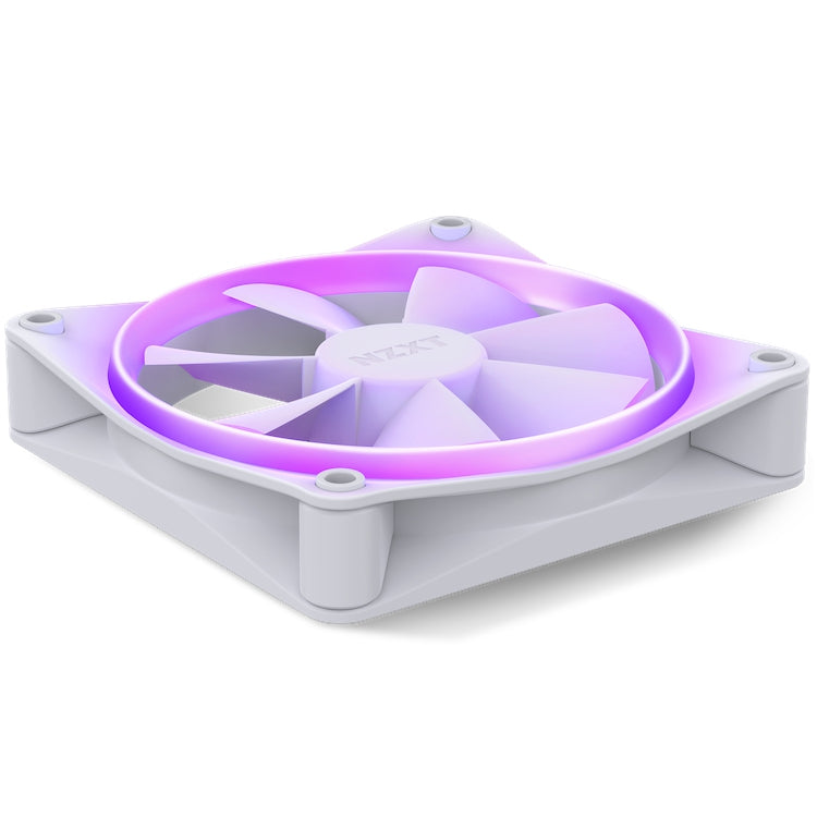 Ventilador Nzxt P/Gab 120Mm F120 Rgb Triple Wh 80 Ea Rf-R12Tf-W1