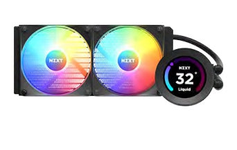 Enfriamiento Liq Nzxt Kraken 240 Elite Disp/Cont/Rgb Fans Rl-Kr24E-B1