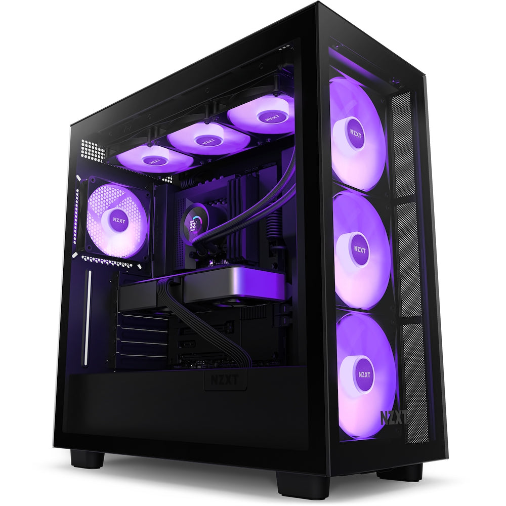 Disipador De Enfriamiento Liquido  Nzxt Kraken X73 / 360Mm / Negro / Rgb /Gamer