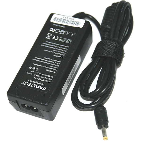 Adaptador Para Computadora Netbook Ovaltech 19V/2.1Ah Cargador Laptop Otac-E64 De 40W 19V-2.1A (4.0*1.7)