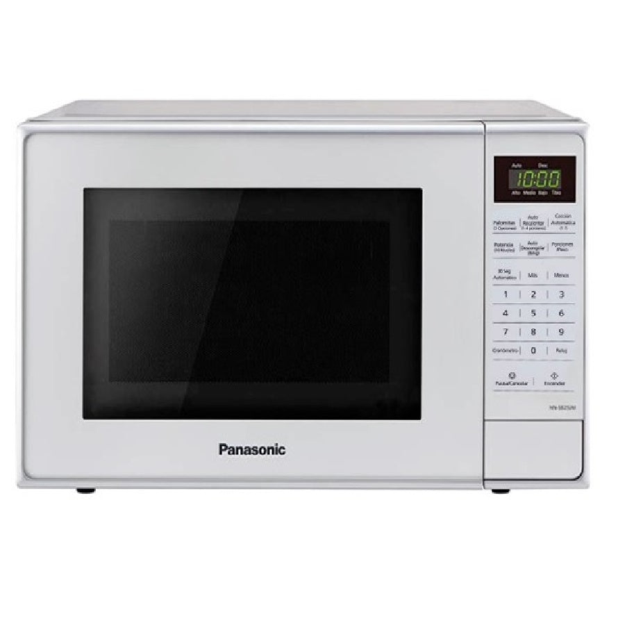 Horno De Microondas Panasonic 0.7 P3, 1000W, Color Blanco, 7 Menus Preestablecidos, Descongelamiento De 3 Kg