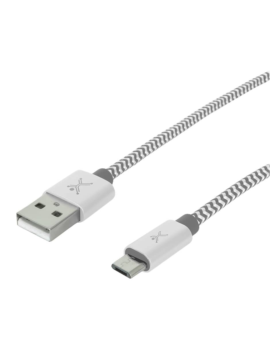 Cable Usb A Micro Perfect Choice Pc-101680 Plata