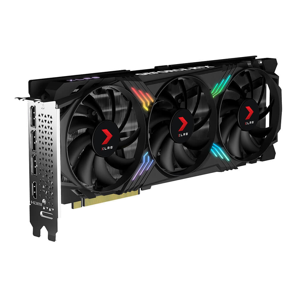 Tarjeta De Video Pny Geoforce Rtx 4070 Super Verto Triple Fan Xlr8 Argb Oc / 12Gb Gddr6 / Dp 1.4A / Hdmi 2.1 / Pcie 4.0 X16 / Gama Alta / Gamer