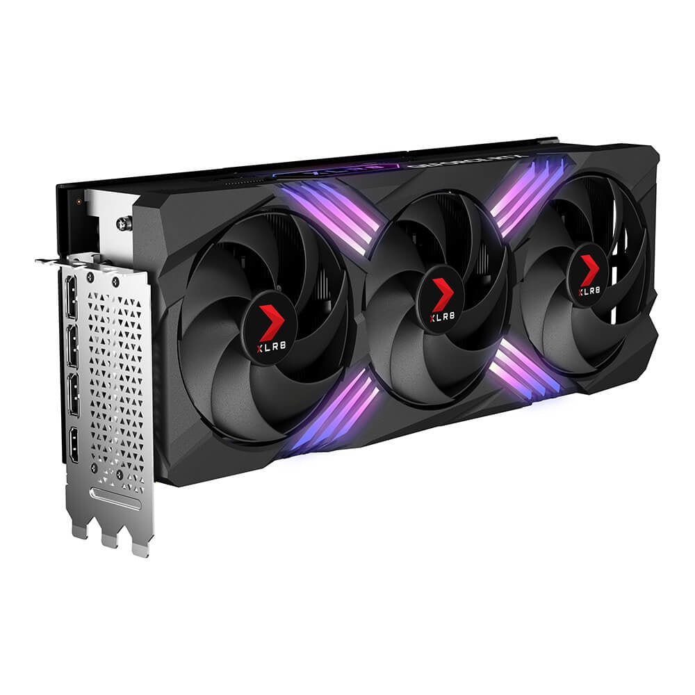 Tarjeta De Video Pny Nvidia Rtx 4080 Super Argb Tripl Fan Xlr8 Oc / 16Gb Gddr6X / 3X Dp 1.4A / Hdmi 2.1 / Pcie 4.0 X16 / Gama Alta/ Gamer