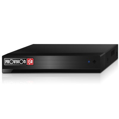 Dvr Provision-Isr Sh-4100A5N-2L(Mm) Pentahibrido De Canales Mp (Ahd/Tvi/Cvi/Cvbs) + Ch-Ip Hasta 3 (Via Red) Dynamic Hybrid Hdd 6 Tb Hdmi H.265