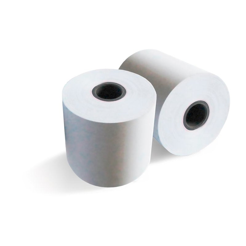 Rollo De Papel Qian Térmico Anjet 8 0Mm X 70 (6Pz) Rollos Térmica Directa / Transferencia Color Blanco