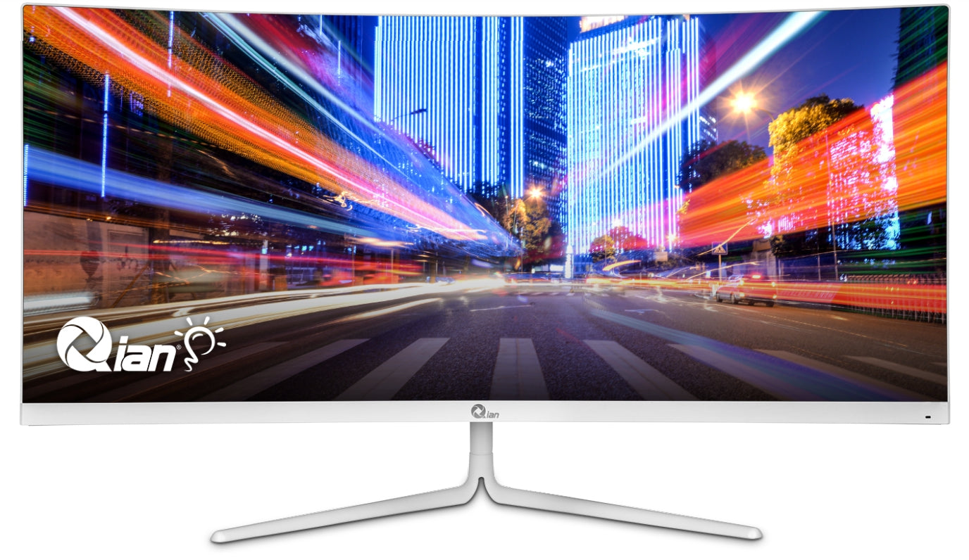 Monitor Qian Qmc-Va30-01 Pulgadas 2560 X 1080 Pixeles Blanco