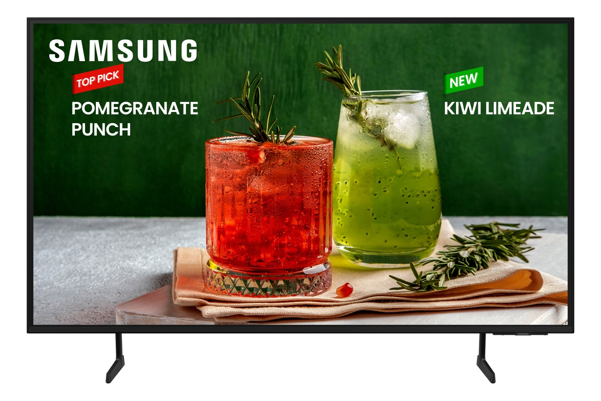 Television Led Samsung 50 Semi Profesional Smart Tv Serie Be50D-H, 4K Uhd 3840X2160, 3 Años Garantia, Señalizacion Digital Basica, Apps Smart, Usb, Hdmi, 16/7