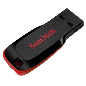 Memoria Flash Sandisk Cruzer Blade 64Gb Negro 2.0 (Sdcz50-064G-B35)