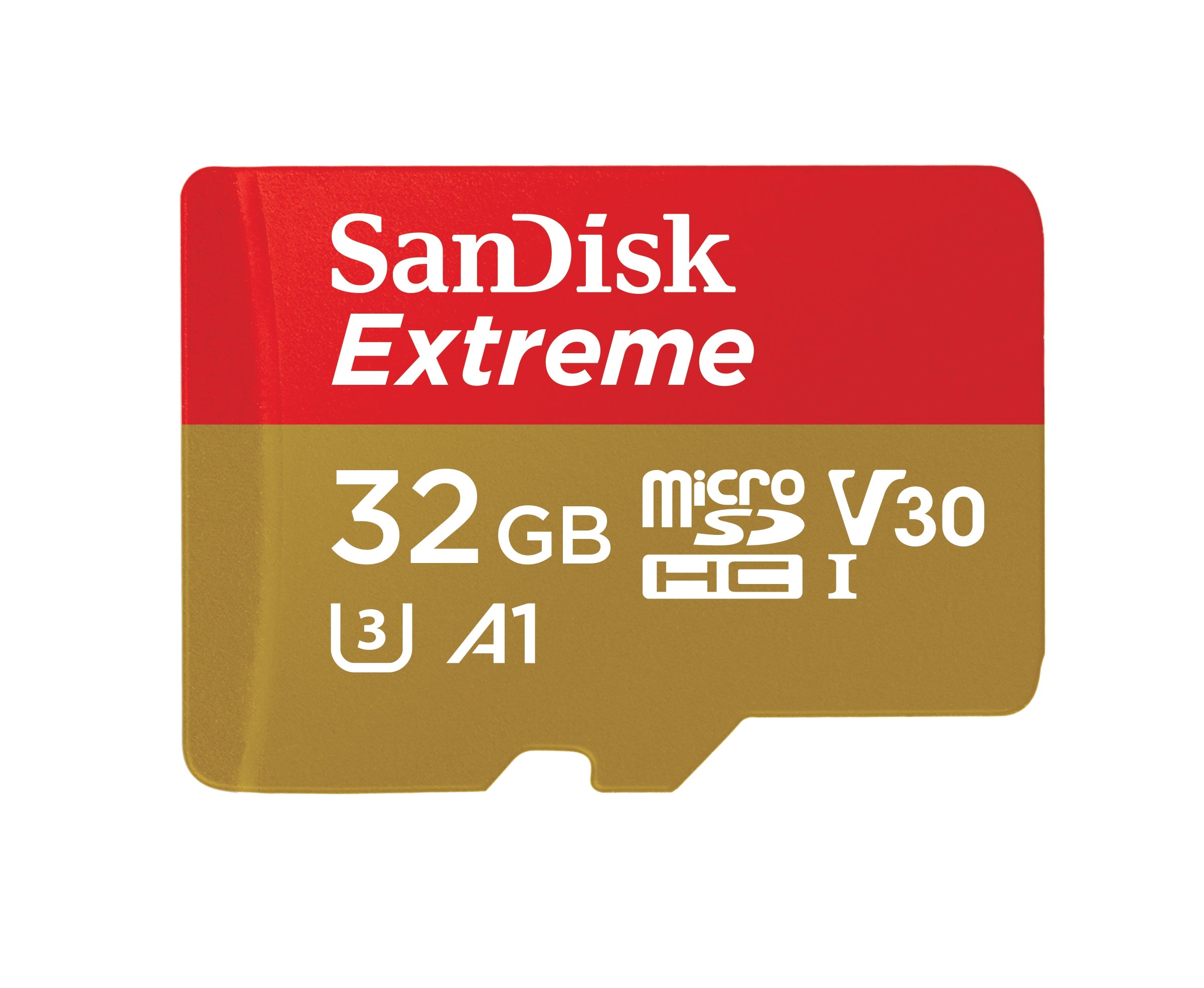 Memoria Sandisk Extreme 32Gb Micro Sdhc 100Mb/S 4K Clase 10 A1 V30 C/Adaptador