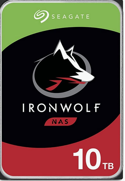 Disco Duro Interno Seagate 10Tb 3.5 St10000Vn000 256M 7200Rpm Ironwolf