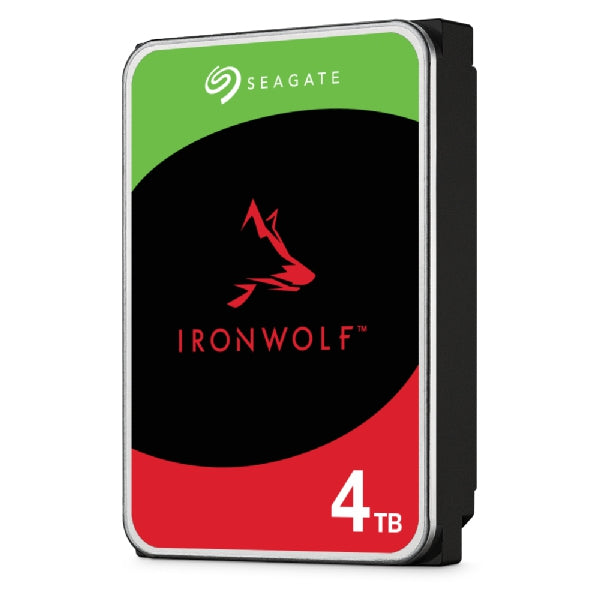 Dd Interno 4Tb Seagate Ironwolf 3.5 Escritorio Sata3 6Gb/S 256Mb 5400Rpm 24X7 Hot-Plug Nas 1-8 Bahias