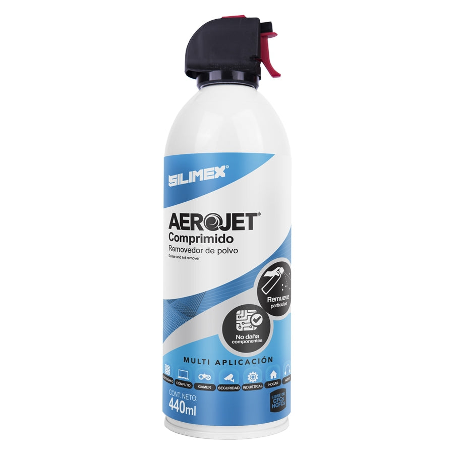 Aerojet Aire Comprimido Removedor De Polvo Silimex De 440 Ml.