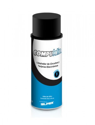 Spray Limpiador Silimex Compuklin Azul Líquido