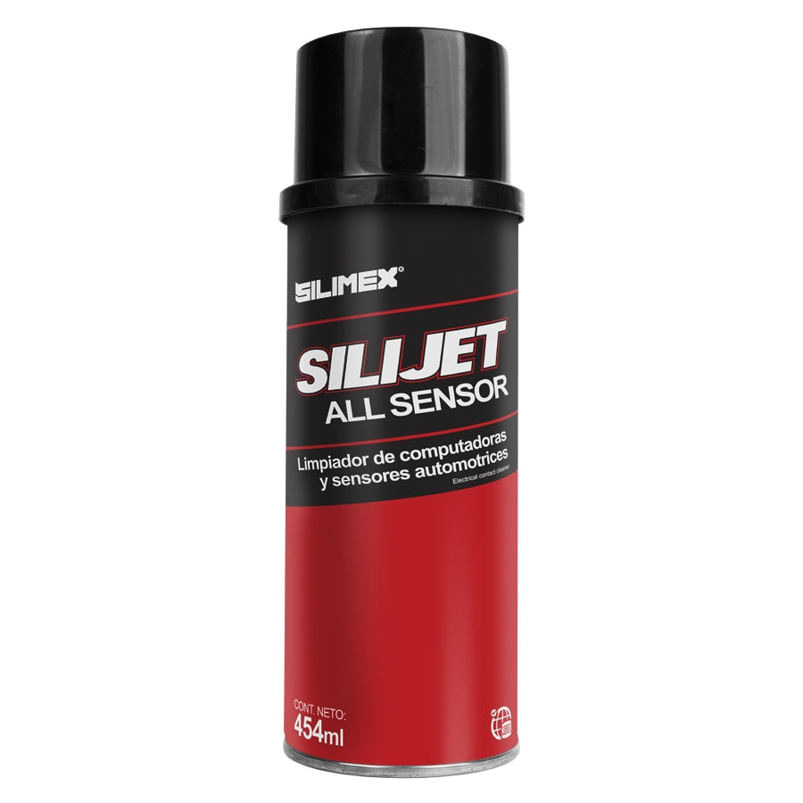 Silimex Limpiador Desengrasante Dielctrico En Aerosol Silijet All Sensor 454Ml