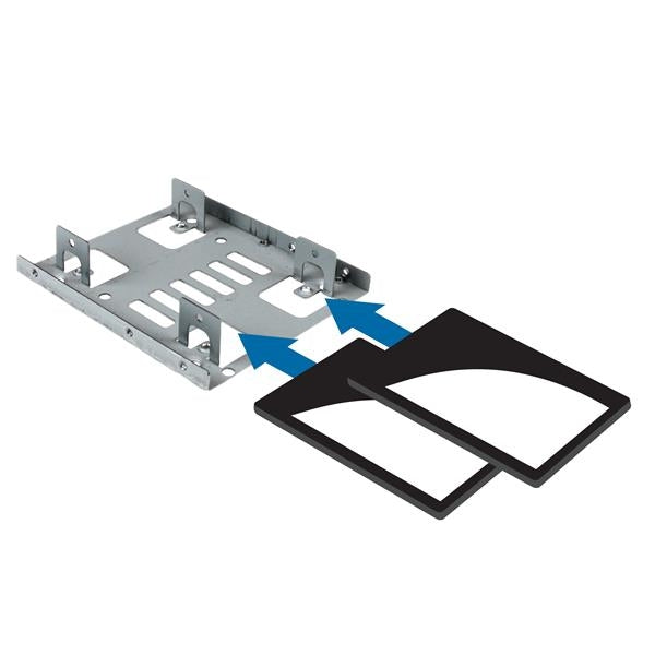 Bracket Adaptador Bandeja De Montaje 2 Unidades De Disco Duro Hdd De 2.5