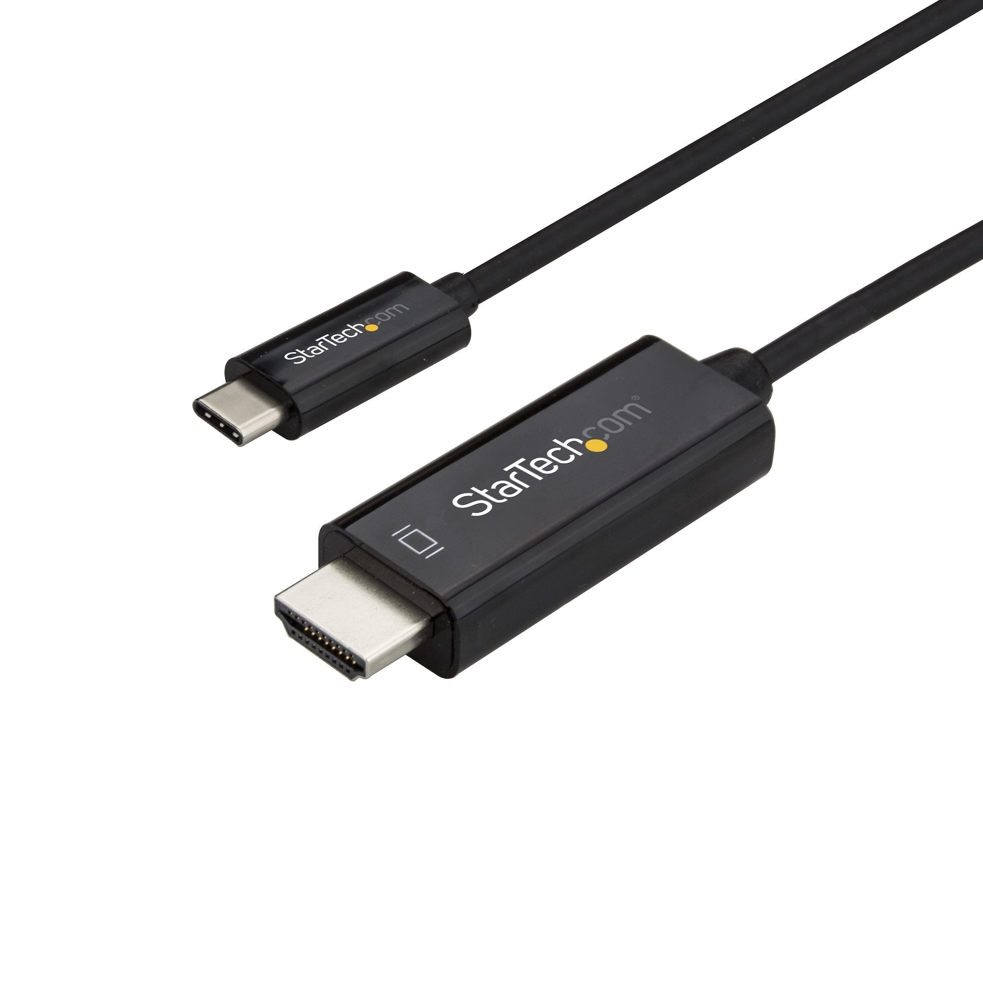 Cable Adaptador De 1M Usb-C A Hdmi 4K 60Hz - Negro - Cable Usb Tipo C A Hdmi - Cable Convertidor De Video Usbc - Startech.Com Mod. Cdp2Hd1Mbnl