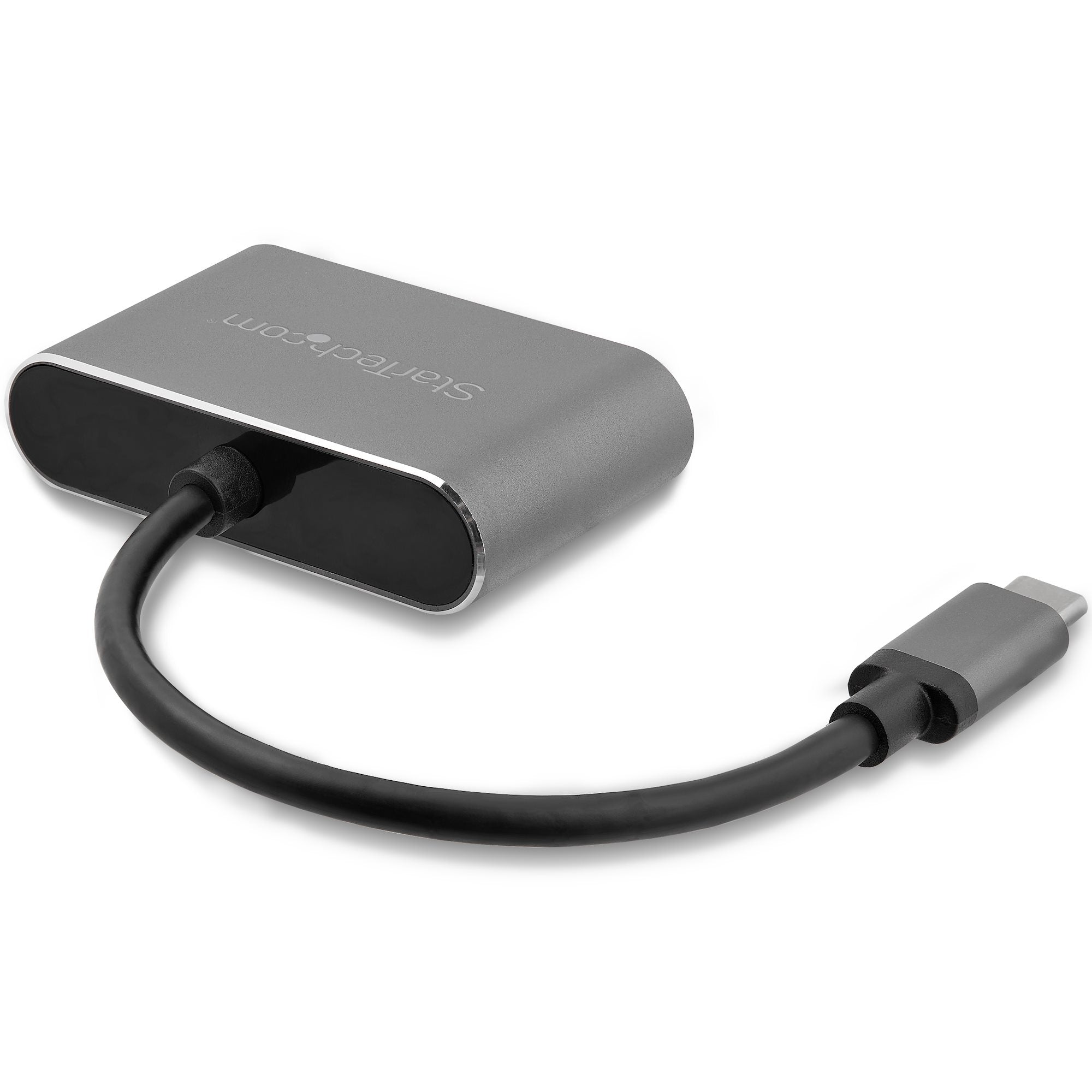 Adaptador Usb-C A Vga Y Hdmi - 2En1 - 4K 30Hz - Gris Espacial - Adaptador De Video Externo Usb Tipo C - Startech.Com Mod. Cdp2Hdvga