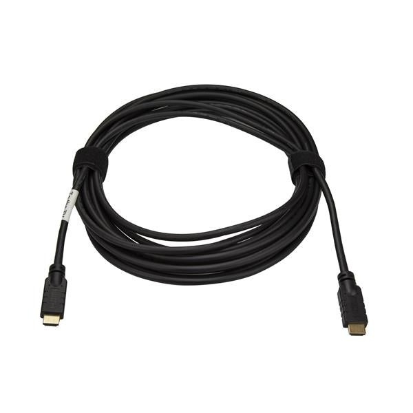 Cable De 10 Metros Hdmi Con Ethernet De Alta Velocidad Activo 4K - Cable Hdmi Cl2 Para Instalación En Pared  - Startech.Com Mod. Hd2Mm10Ma