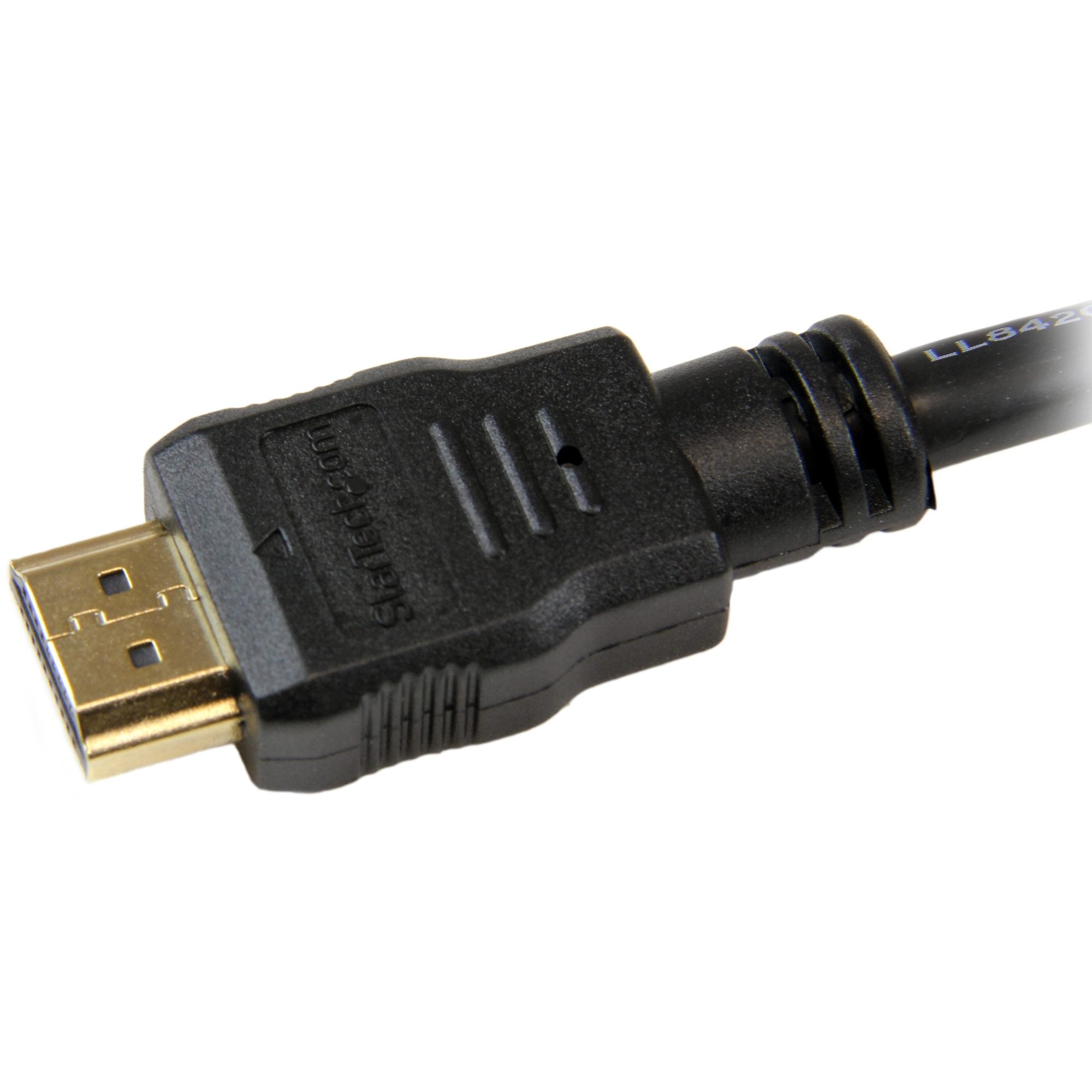 Cable Hdmi De Alta Velocidad 50Cm - 2X Hdmi Macho - Negro - Ultra Hd 4K X 2K - Startech.Com Mod. Hdmm50Cm