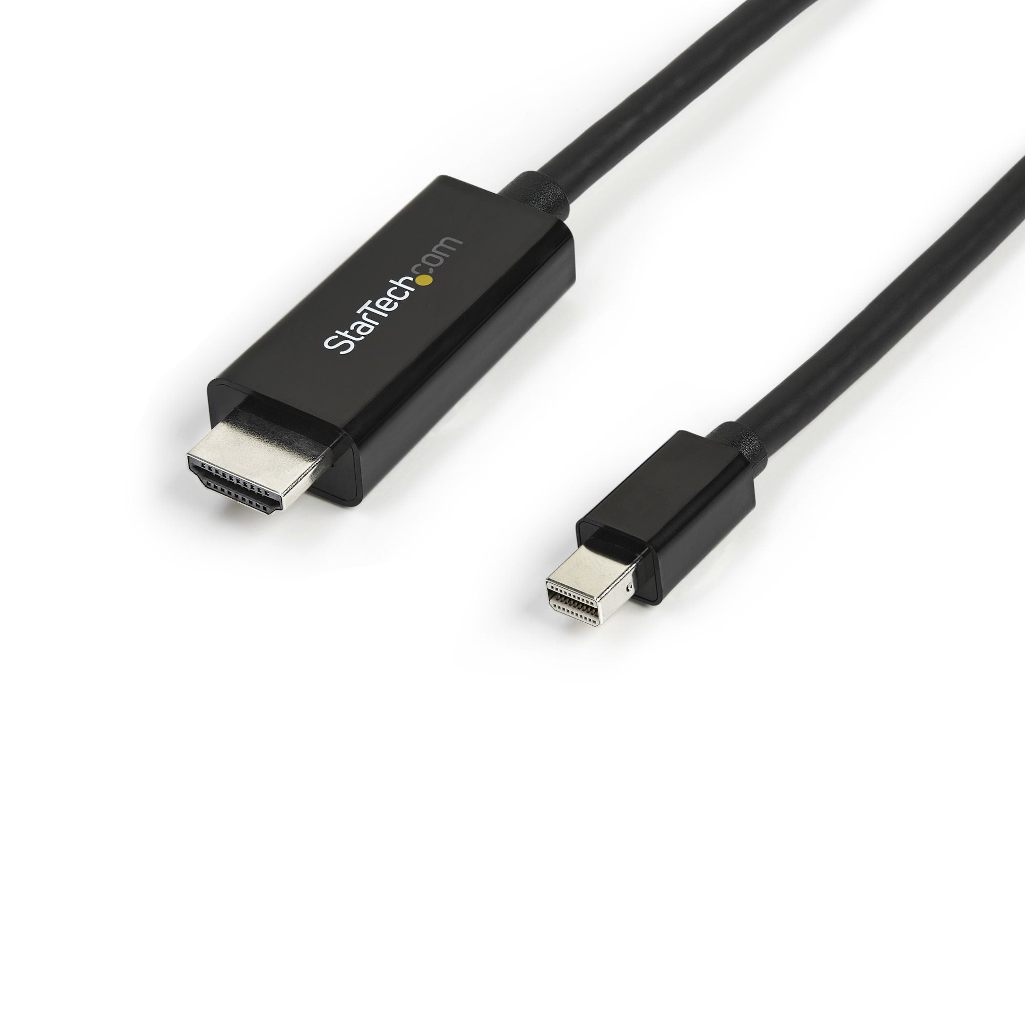 Cable Adaptador De 3M Mini Displayport A Hdmi - 4K 30Hz - Ultrahd - Cable Con Adaptador Incluido - Negro - Startech.Com Mod. Mdp2Hdmm3Mb