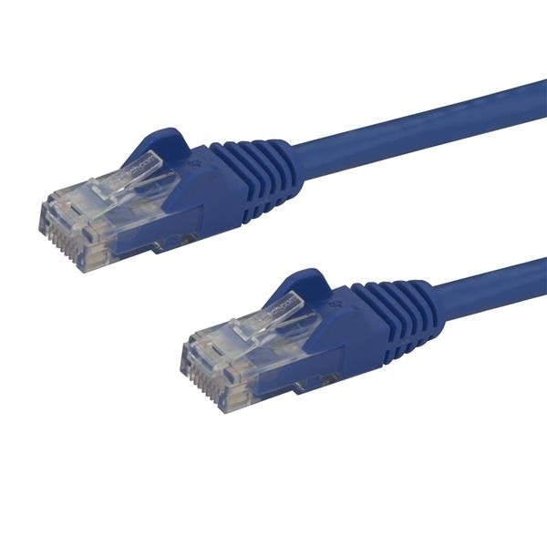 Cable De Red Ethernet Snagless Sin Enganches Cat 6 Cat6 Gigabit 0.5M - Azul - Startech.Com Mod. N6Patc50Cmbl