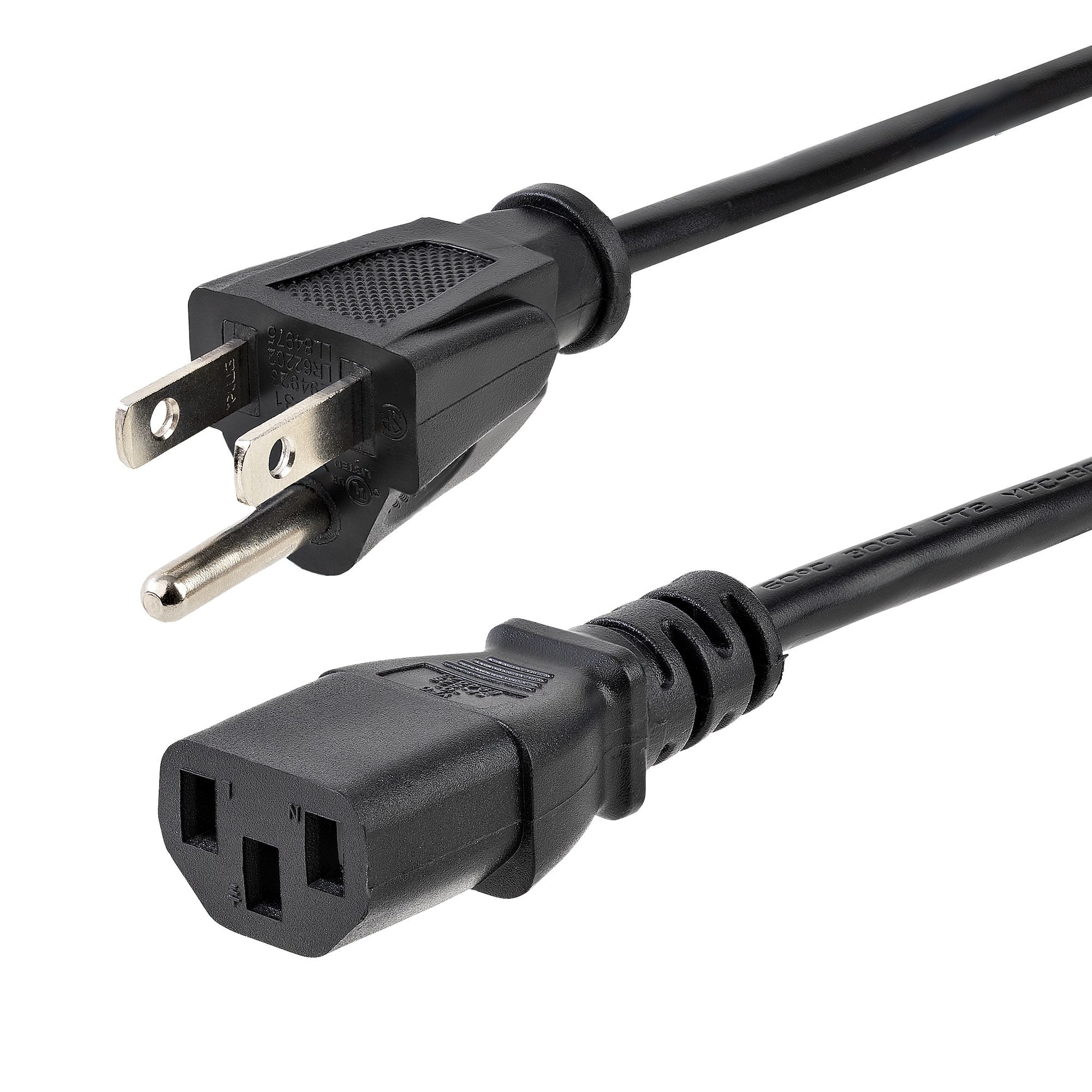 Cable De 1.8M Estándar De Alimentación Para Computadora - Nema5-15P A C13 - Cable Estándar De Poder Para Pc - Startech.Com Mod. Pxt101