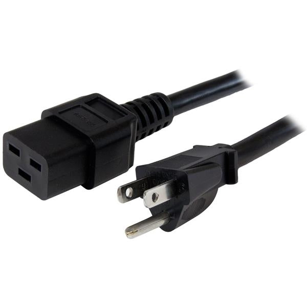 Cable De 1.8M Nema 5-15P A C19 De Servicio Pesado De 14Awg Para Alimentación De Computadoras - Startech.Com Mod. Pxt515C19146