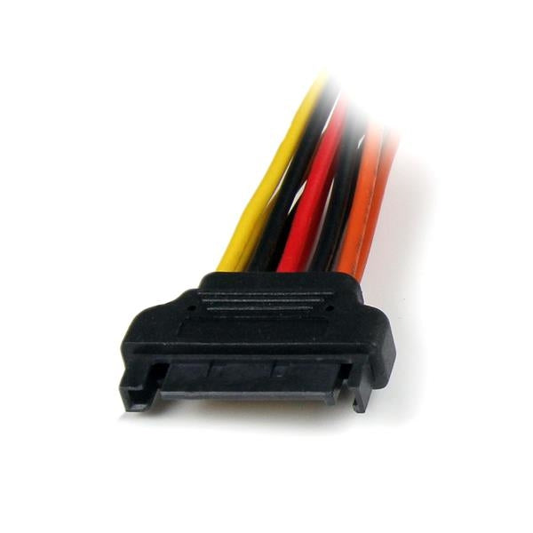 Cable 0.15M Adaptador Splitter Divisor De  Alimentación Sata Latching Con Cierre Pestillo - 2X Hembra - 2X Hembra - 1X Macho - Startech.Com Mod. Pyo2Lsata