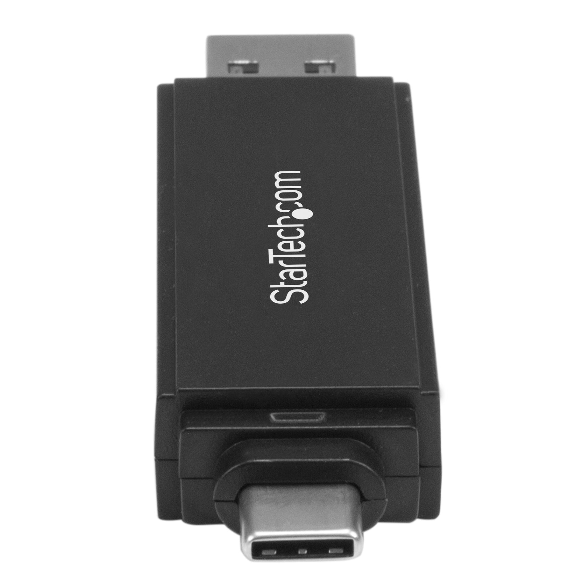 Lector Grabador Usb 3.0 Usb-C Tipo C Y Usb-A De Tarjetas De Memoria Flash Sd Micro Sd Alimentado Por Usb - Startech.Com Mod. Sdmsdrwu3Ac