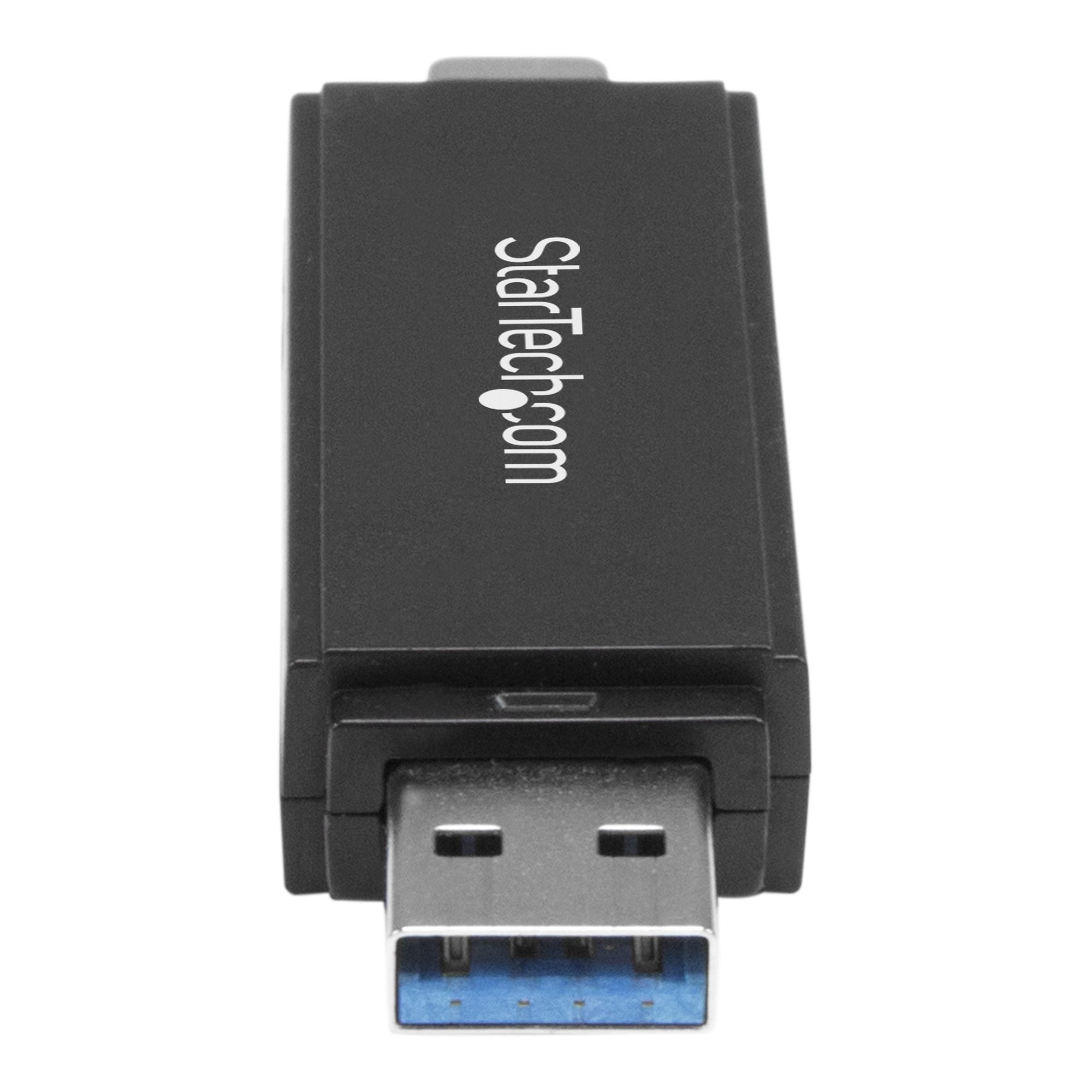 Lector Grabador Usb 3.0 Usb-C Tipo C Y Usb-A De Tarjetas De Memoria Flash Sd Micro Sd Alimentado Por Usb - Startech.Com Mod. Sdmsdrwu3Ac