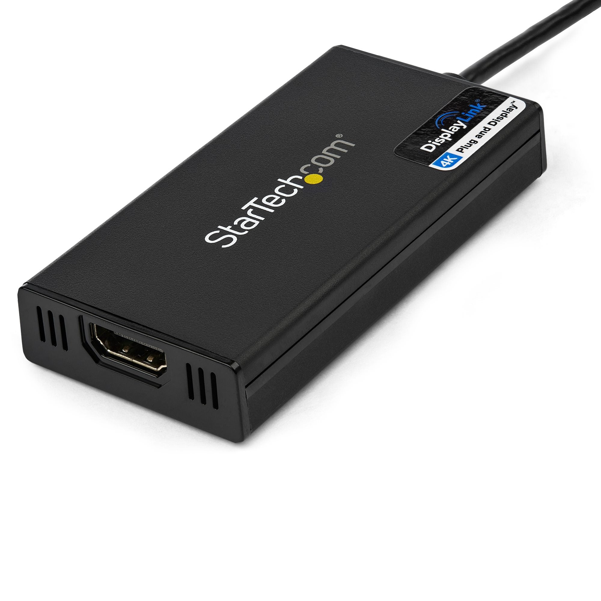 Adaptador Grafico Externo Usb 3.0 A Hdmi Startech.Com - Ultrahd 4K 30Hz - Certificado Displaylink - Convertidor Usb-A A Hdmi Para Monitor - Tarjeta Grafica Externa De Video - Mac Y Windows