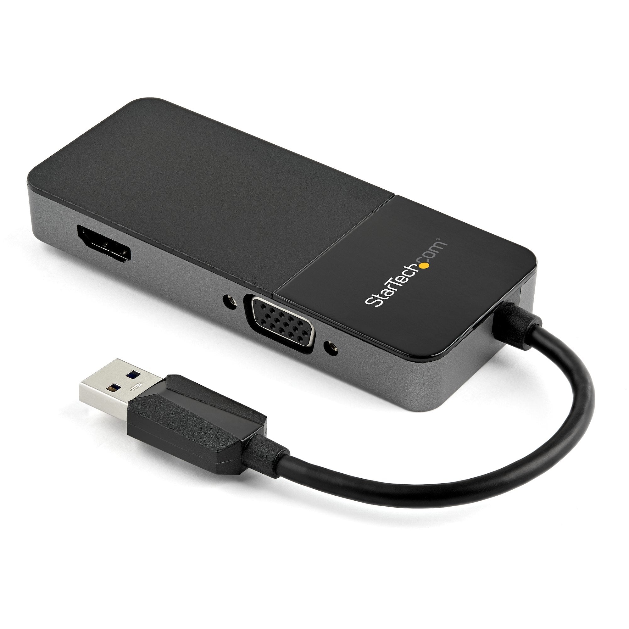 Adaptador De Video Externo Usb 3.0 A Hdmi Y Vga - 4K 30Hz - Tarjeta De Video Para Mac Y Windows - Multipuertos (Usb32Hdvga) - Startech.Com Mod. Usb32Hdvga