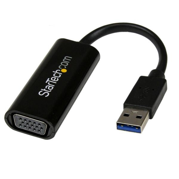 Adaptador De Video Convertidor Usb 3.0 A Vga - Cable Compacto - 1920X1200 / 1080P - Startech.Com Mod. Usb32Vgaes