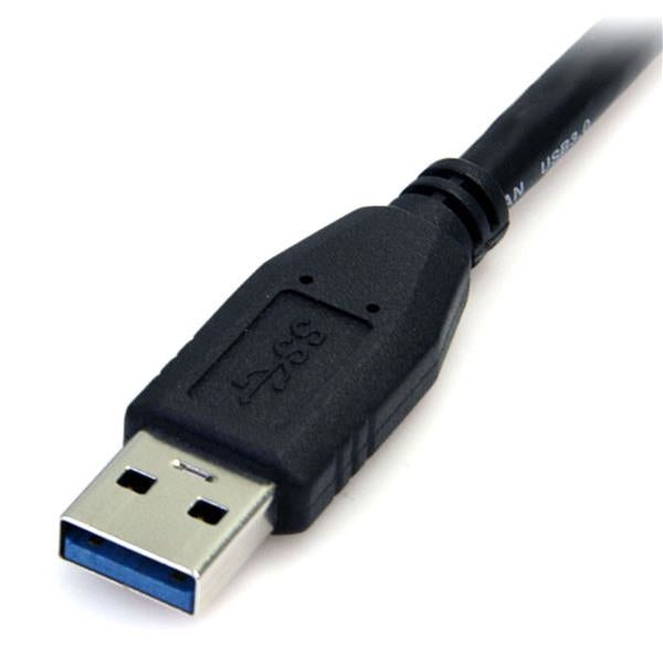 Cable 50Cm Usb 3.0 Super Speed Ss Micro Usb B Macho A Usb A Macho Adaptador - Negro - Startech.Com Mod. Usb3Aub50Cmb